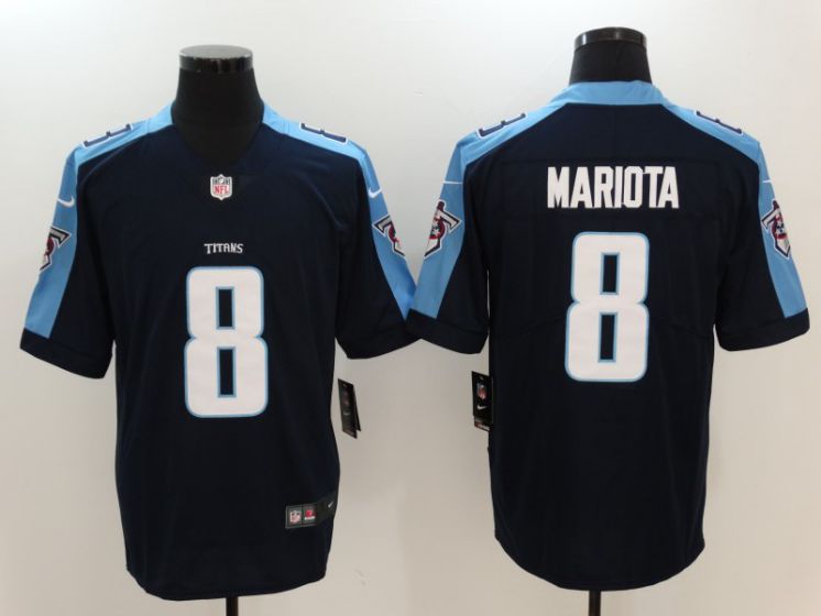 Men Tennessee Titans #8 Mariota Black Nike Vapor Untouchable Limited NFL Jerseys->houston texans->NFL Jersey